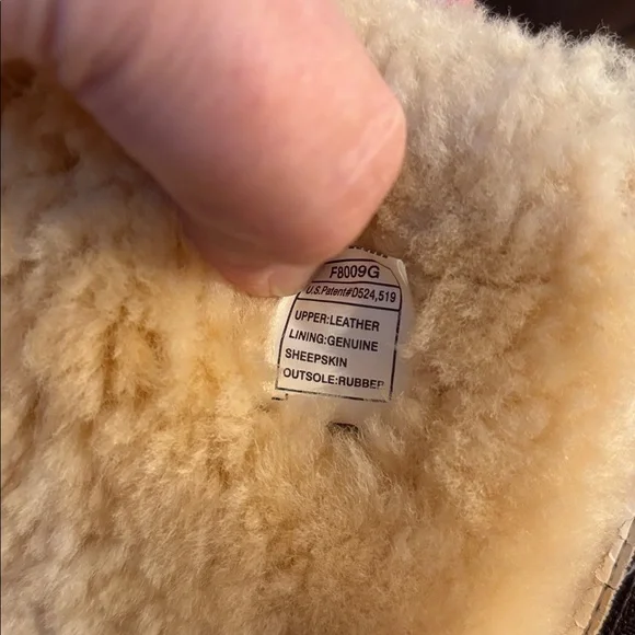 UGG Brown Shearling Lined Boots - Picture 6 of 10